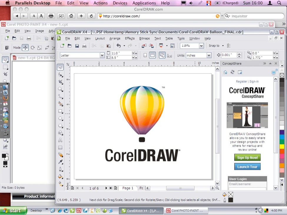 corel draw 12 mac os x free download